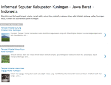 Tablet Screenshot of kabupaten-kuningan.blogspot.com