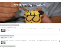 Tablet Screenshot of cookiesdlukis.blogspot.com