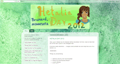 Desktop Screenshot of hetaliaday.blogspot.com