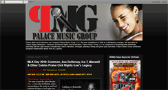 Desktop Screenshot of palacemusicgroup.blogspot.com