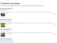Tablet Screenshot of narrowboat-tormentil.blogspot.com