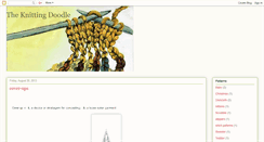 Desktop Screenshot of knittingdoodle.blogspot.com
