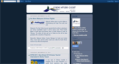 Desktop Screenshot of capewhalecoast.blogspot.com