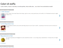Tablet Screenshot of coloridistoffa.blogspot.com