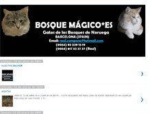 Tablet Screenshot of bosquesdenoruegabarcelona.blogspot.com