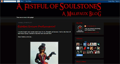 Desktop Screenshot of afistfulofsoulstones.blogspot.com
