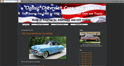 Desktop Screenshot of classic-chevy-cars.blogspot.com