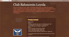 Desktop Screenshot of cbloyola.blogspot.com