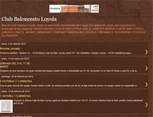 Tablet Screenshot of cbloyola.blogspot.com