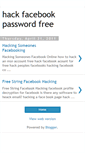 Mobile Screenshot of hackfacebookpasswordfree.blogspot.com