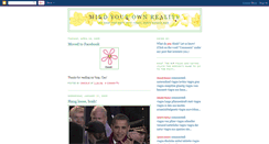 Desktop Screenshot of mindyourownreality.blogspot.com