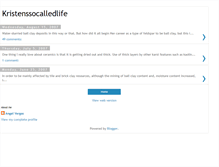 Tablet Screenshot of kristenssocalledlife.blogspot.com