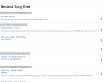 Tablet Screenshot of bestestsongever.blogspot.com