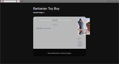 Desktop Screenshot of mudflattoyboy.blogspot.com