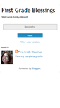 Mobile Screenshot of firstgradeblessings.blogspot.com