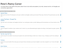 Tablet Screenshot of peterspoetrycorner.blogspot.com