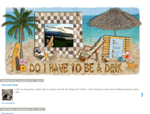 Tablet Screenshot of doihavetobeadink.blogspot.com