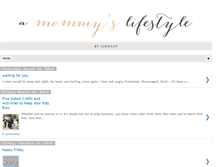 Tablet Screenshot of amommyslifestyle.blogspot.com