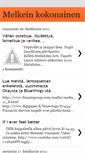 Mobile Screenshot of melkeinkokonainen.blogspot.com