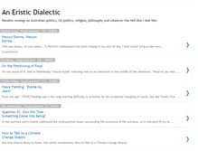 Tablet Screenshot of eristicdialectic.blogspot.com