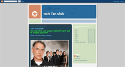 Desktop Screenshot of ncisfanclub.blogspot.com