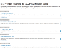 Tablet Screenshot of interventor-tesorero.blogspot.com