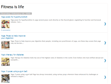 Tablet Screenshot of fitnessidea.blogspot.com