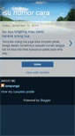 Mobile Screenshot of issoehumorcara.blogspot.com