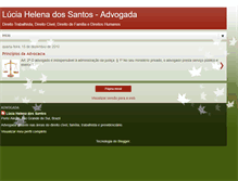 Tablet Screenshot of luciahelenadvocacia.blogspot.com