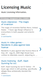 Mobile Screenshot of licensingmusic.blogspot.com