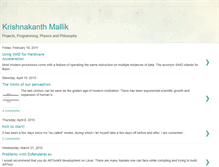 Tablet Screenshot of krishnakanthmallikc.blogspot.com