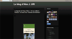 Desktop Screenshot of alexjulesuri.blogspot.com