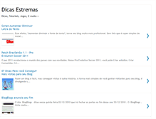 Tablet Screenshot of dicasestremas.blogspot.com
