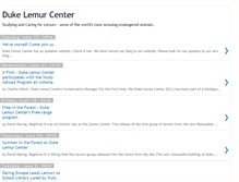 Tablet Screenshot of dukelemurcenter.blogspot.com