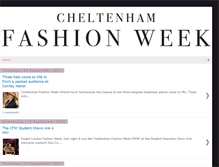 Tablet Screenshot of cheltenhamfashionweek.blogspot.com