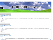 Tablet Screenshot of elblogdeltemps.blogspot.com