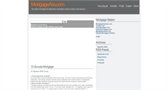 Desktop Screenshot of mortgageara.blogspot.com