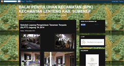 Desktop Screenshot of bpplentengsumenep.blogspot.com