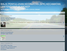 Tablet Screenshot of bpplentengsumenep.blogspot.com