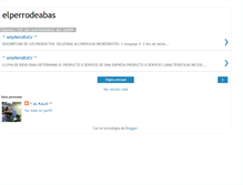 Tablet Screenshot of elperrodeabas.blogspot.com
