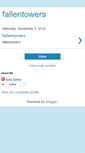 Mobile Screenshot of fallentowers.blogspot.com