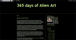Desktop Screenshot of 365aliens.blogspot.com