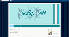 Desktop Screenshot of kindlykate.blogspot.com