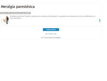 Tablet Screenshot of meralgiaparestesica.blogspot.com