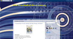 Desktop Screenshot of ebooknursing.blogspot.com