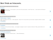Tablet Screenshot of blogosintocaveis.blogspot.com