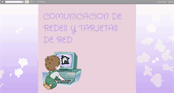 Desktop Screenshot of comunicacionderedesytarjetasdered.blogspot.com