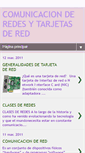 Mobile Screenshot of comunicacionderedesytarjetasdered.blogspot.com