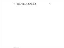 Tablet Screenshot of danielamxavier.blogspot.com
