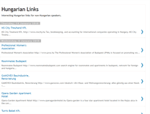 Tablet Screenshot of hungarianlinks.blogspot.com